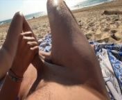 Two Girls See Me Jerk Off Boyfriend At Public Beach Man Caught Before Cumshot from mypornsnap nudist 25