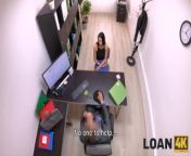 LOAN4K. Porn actress is humped by the pushy creditor in his office from bengali actress loket por