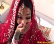 Real Indian Desi Teen Bride fucked in the Ass and Pussy on Wedding Night from indian girls lacting milk