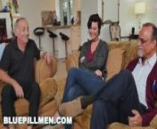 BLUEPILLMEN - Glenn & Arnie Berke Tag Team Hot Brunette Sydney Sky from how to adult telugu short movie