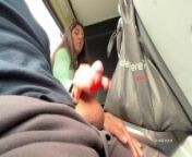 A stranger jerked off and sucked my dick in a public bus full of people from younglust cc 110