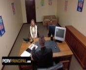 Step Mom Kristi Kream Gags On Teacher's Cock To Keep Her Step Son In College - Perv Principal from chuukese niwit