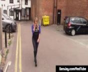 Milf Sara Jay Visits & Fucks Blonde Brit In The UK! from vk pedomom8