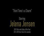 Busty Jelena Jensen Dildos Her Creamy Cunt & Licks It Clean! from jelena jensen solo dhoh